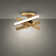 Chaos LED Dimmable Semi-Flush Mount
