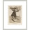 Volaverunt. (Ils ont volé.) Par Francisco de Goya, impression giclée encadrée