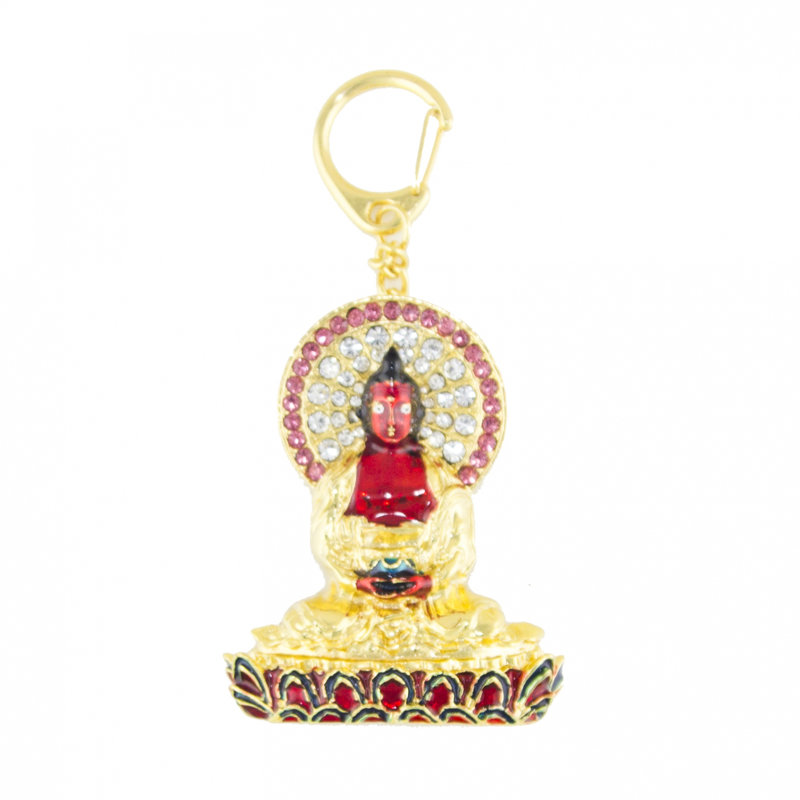 Porte-clés amulette Amitabha