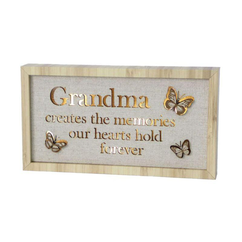 Plaque de grand-mère