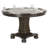 Vegas 48" 6 - Player Birch Reversible Top Poker Table with 4 Chairs-530510339