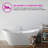 Acrylic 71" x 29" Freestanding Soaking Bathtub