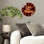 Horloge murale en verre 12 po Fiery Passion