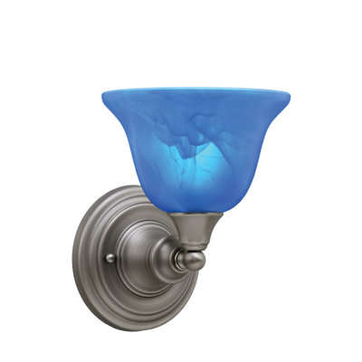 Wall Sconce With 7" Glass