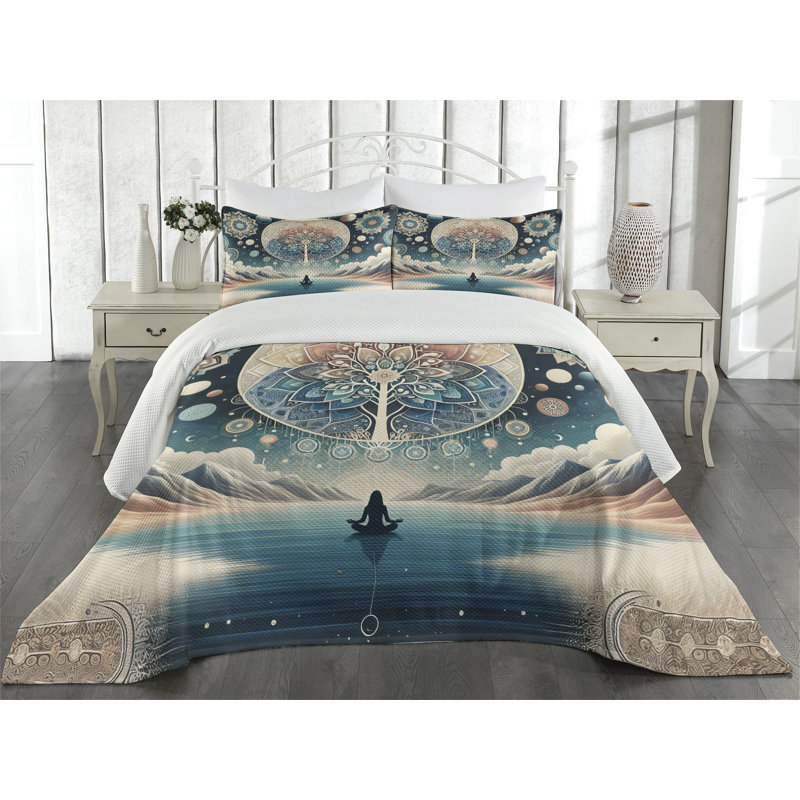 Polyester Coverlet, Queen Coverlet + 2 Standard Shams