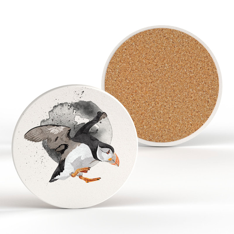 Ceramic Round 1 Piece Coaster
