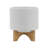 8" Chevron Planter W/ Stand-363808806