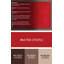 Tapis de zone rouge/noir contemporaine-997565472