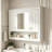 35inch Bathroom Wall Cabinet with Mirror