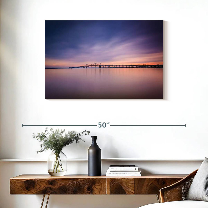 Lilie Scenic Chesapeake Bay Bridge, 24" H x 36" W