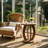 16.7" Round End Table, Side Table for Sofa