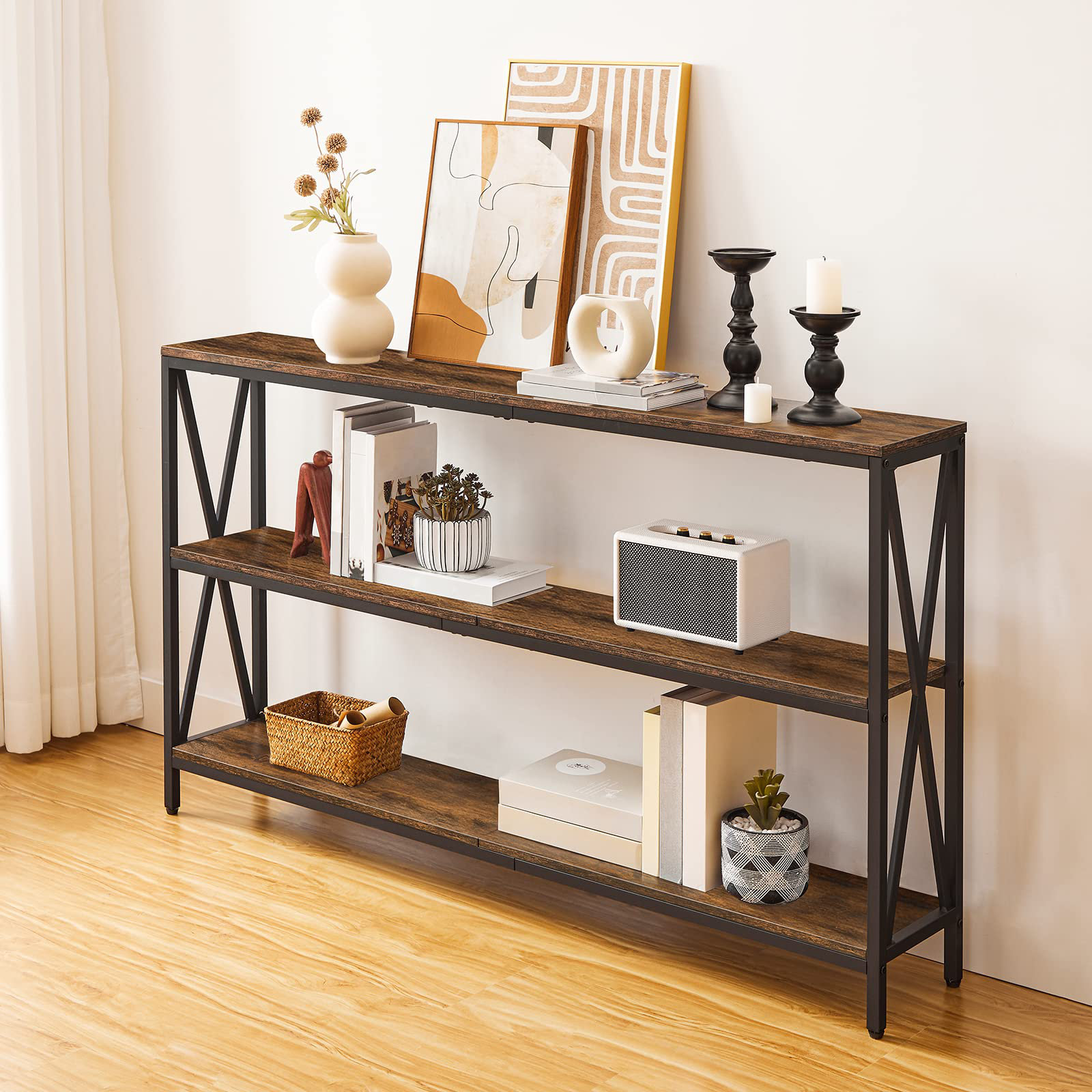 17 Stories Alessandro 55'' Console Table | Wayfair