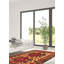 Tapis unique en laine noué à la main nouvel âge de 3 pi 1 po x 4 pi 11 po brun clair / rouge Martedi