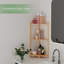 Patsones Solid Wood Bathroom Shelves