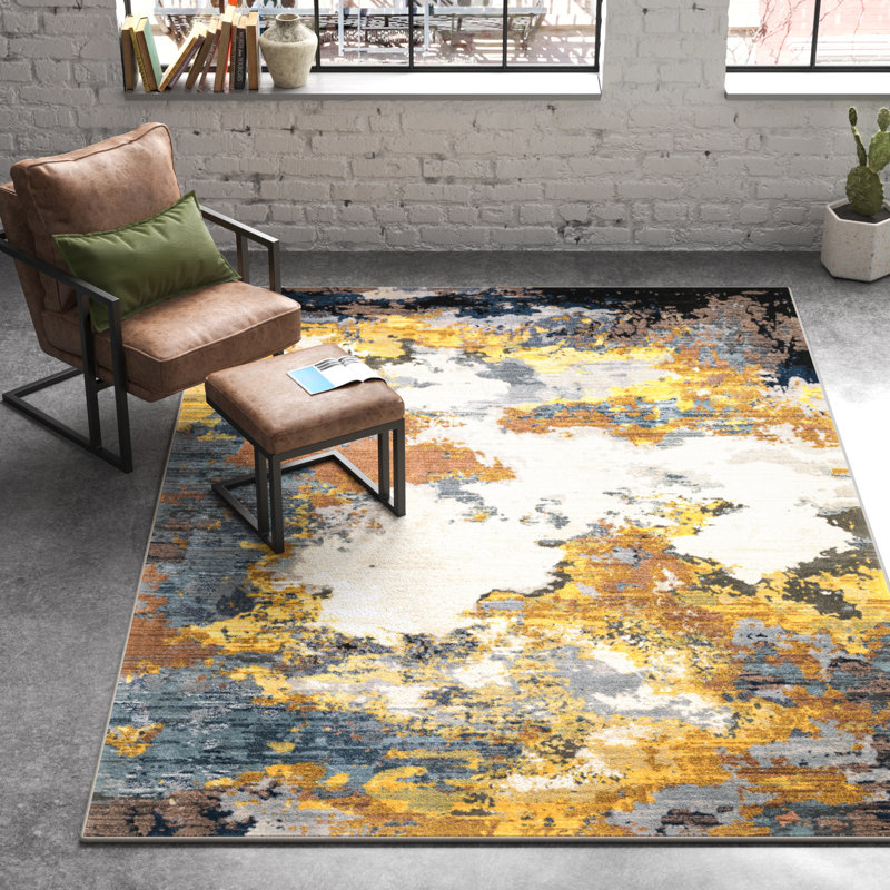 Belinda Abstract Rug, Rectangle 7'10" x 10'10"