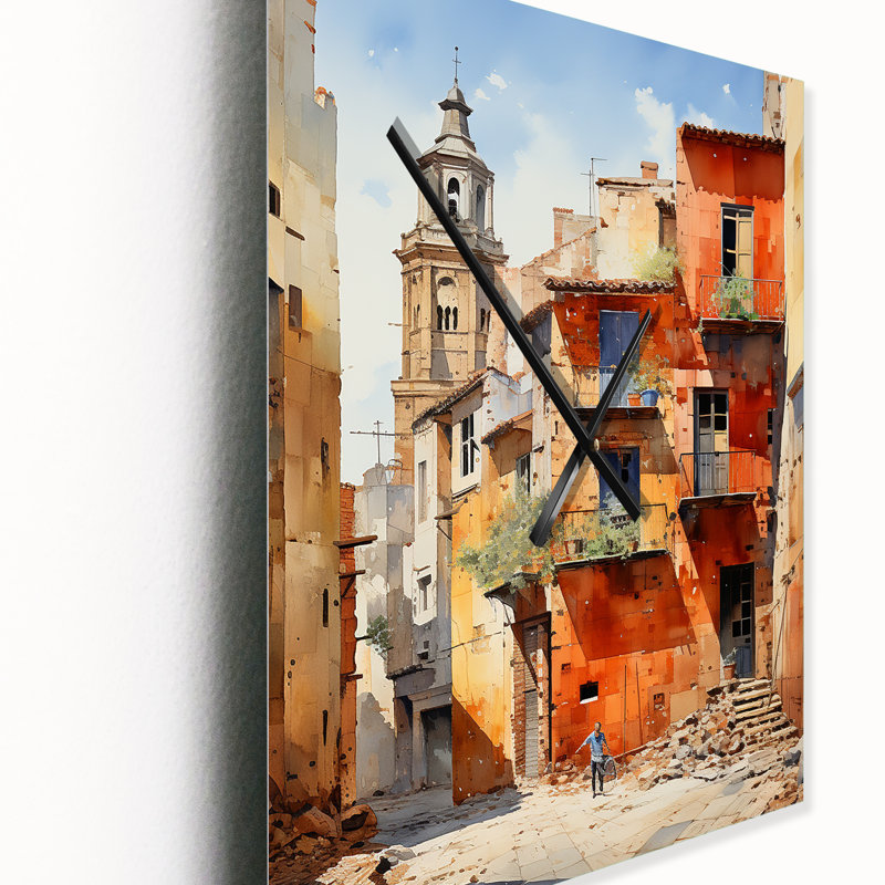 Horloge murale Al jourshine - France, Moyen