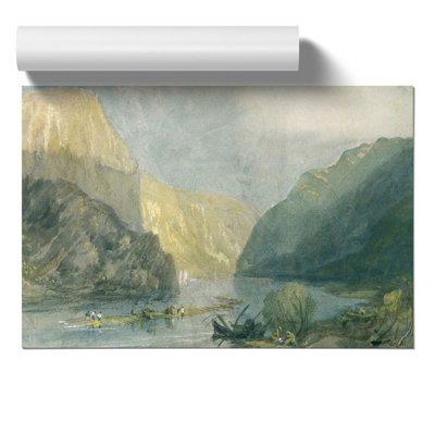 Lurleiberg by Joseph Mallord William Turner - No Frame Painting