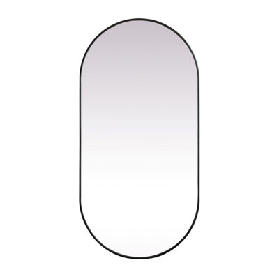 Elington Metal Oval Mirror