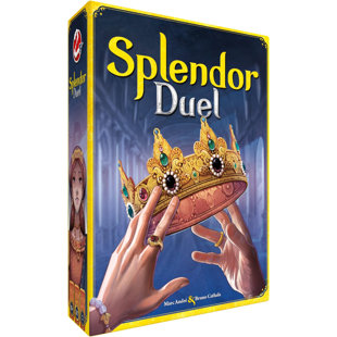 Splendor Duel Strategy Board Game by Space Cowboys, Family Fun Game, 2 Players