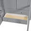 Twin Bunk Bed with Hydraulic Lift System, 6 Drawers-990122892