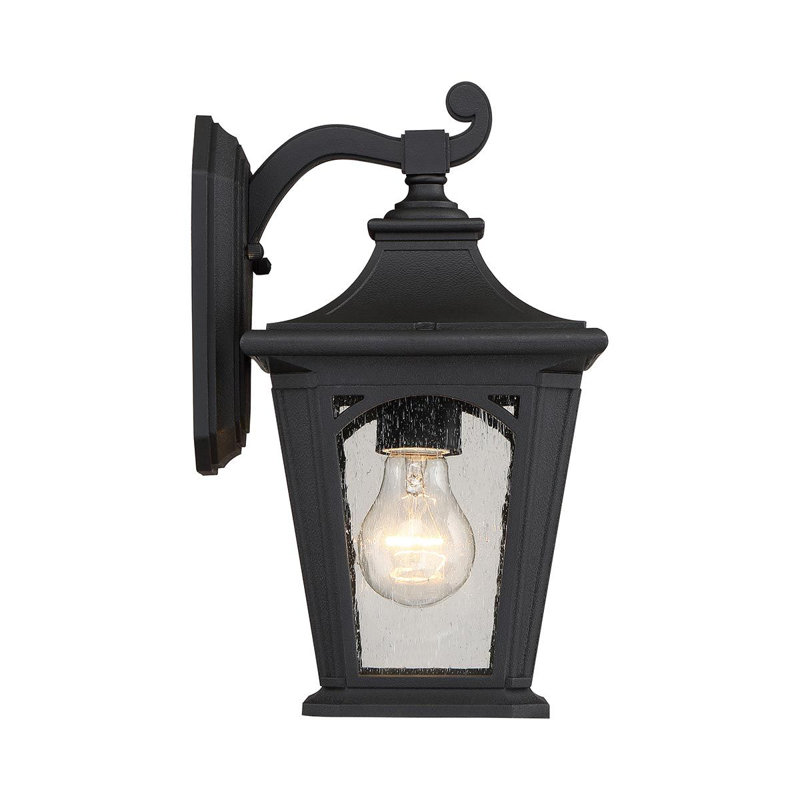 Aadrith Outdoor Wall Lantern, 32.2cm H x 17.8cm W x 20.3cm D