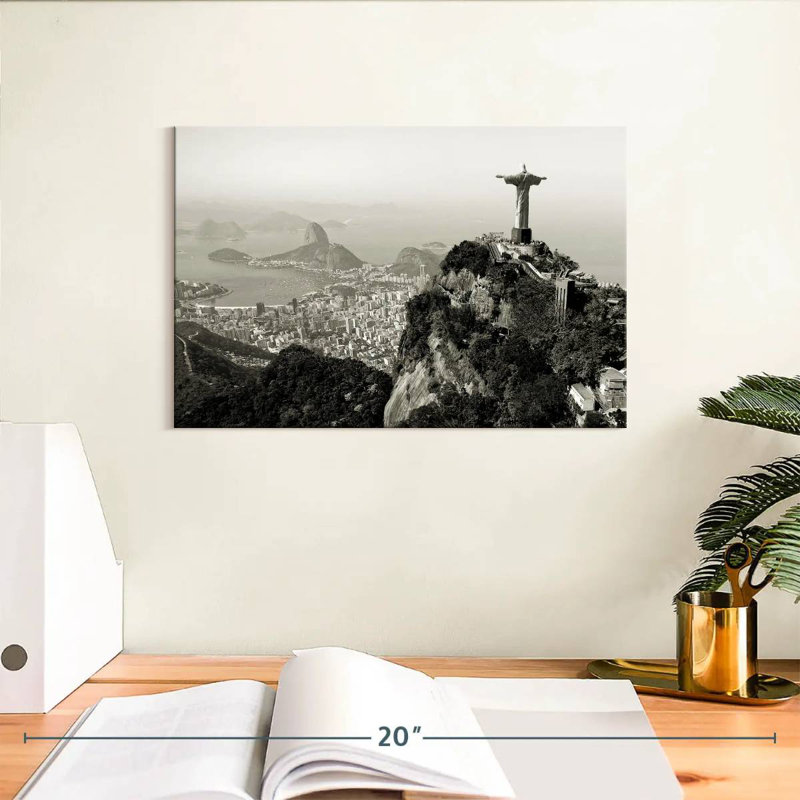 Hannes Rio De Janeiro en monochrome, H 8 po x l 12 po