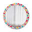 Huldar Glass Flat Wall Mirror
