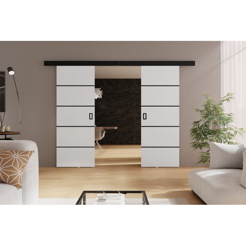 Baban 2 Door, 134cm x 205cm, White