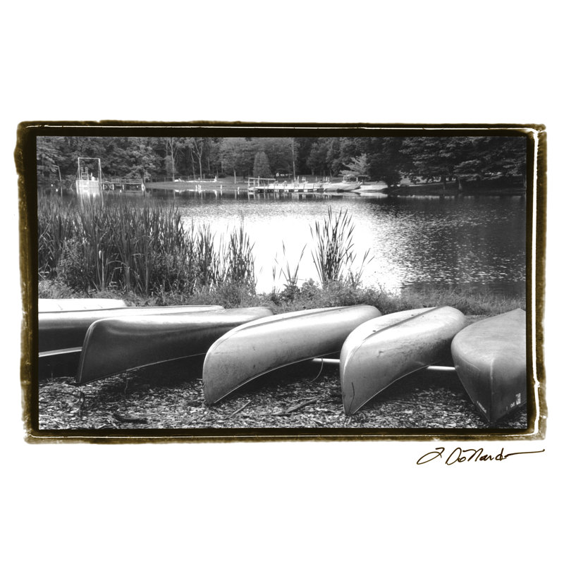 Lake Living I by Laura DeNardo - Wrapped Canvas Print, 81cm H x 122cm W