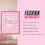 Tableau en boîte d'ombre Juicy Couture-135637076-135637094
