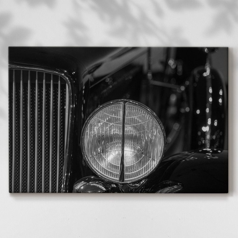 Toile tendue avec châssis Vroom III, H 12 po x l 18 po
