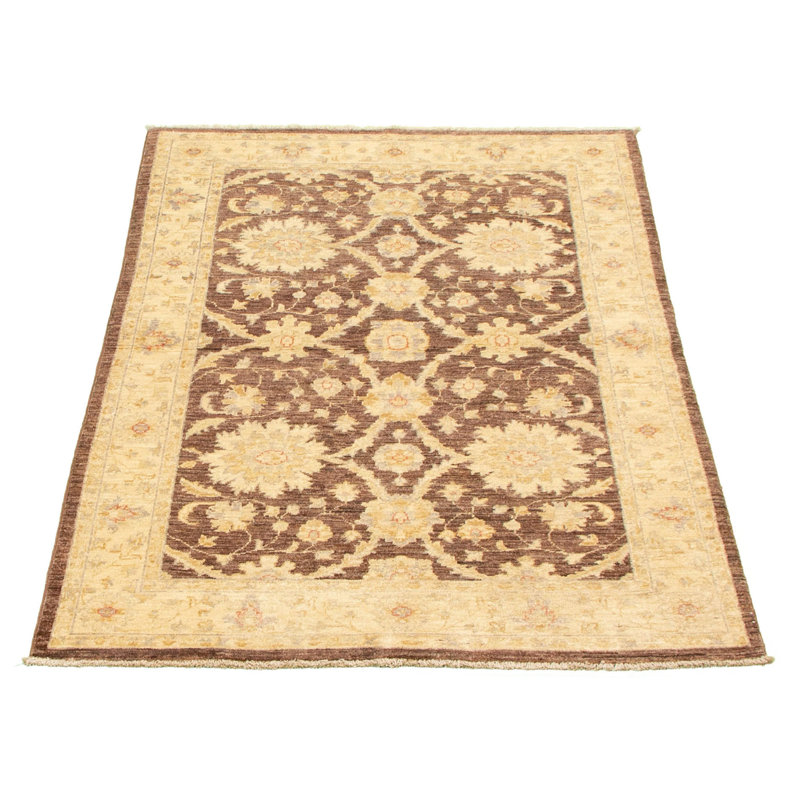 Detert One-of-a-Kind 4'0" X 5'10" New Age Wool Area Rug in