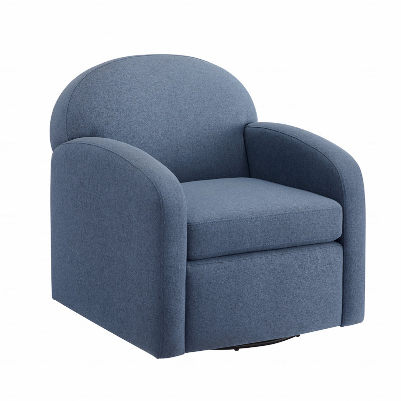 Fauteuil pivotant, Bleu