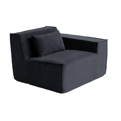 Canapé modulaire Cloud Velvet (gauche)