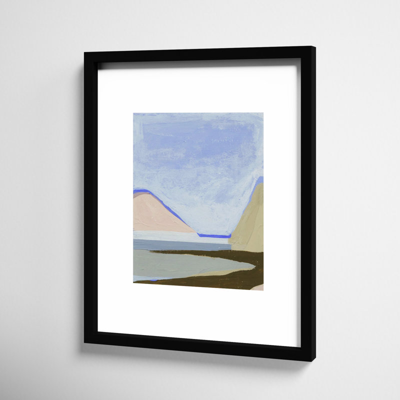 Morning Sky 1 by Andrea Stokes, Black Framed, 20" H x 16" W