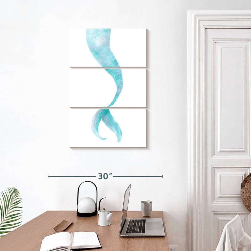 Kelan Mermaid Tail, 32" H x 20" W