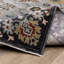 Tapis bleu / multicolore Caia-1892518889
