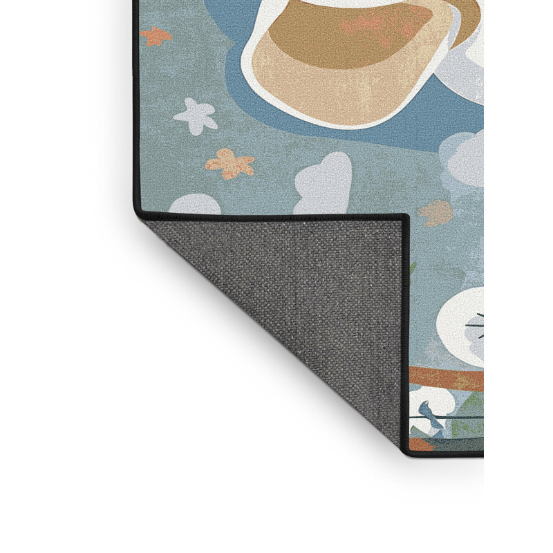 Tapis pour enfants East Urban Home, Tapis de couloir 2 pi x 4 pi