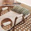 29,92 po. Canapé-lit inclinable convertible 3-en-1 en lin et en coton 29,92 po. Canapé-lit / Chaise rembourrée.