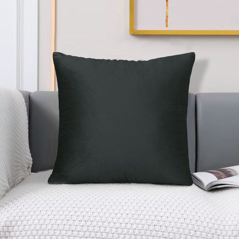 Balmers Square Cushion Cover, Black