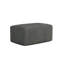 Berlare Upholstered Grey Corduroy Modular Singler Ottoman – Fully Compressed, No Assembly Required-698197763
