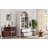 71 Inch Tall Arched Kitchen Pantry Cabinet With 2 Large Drawers, Adjustable Shelves, Glass Doors, And Modern Farmhouse Design For Elegant Storage Solutions-1947283470