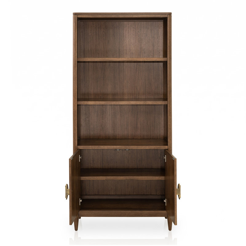 Bibliothèque ajustable en bois massif Bugrane