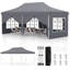 Tente d'auvent 10 x 20 pi avec auvent et 6 parois latérales-108670657