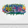 MySticky Graffiti Non-Wall Damaging Wall Decal | Wayfair