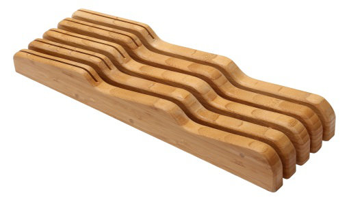 YBM Home Drawer Knife Block, 2" H x 17" W x 5" D