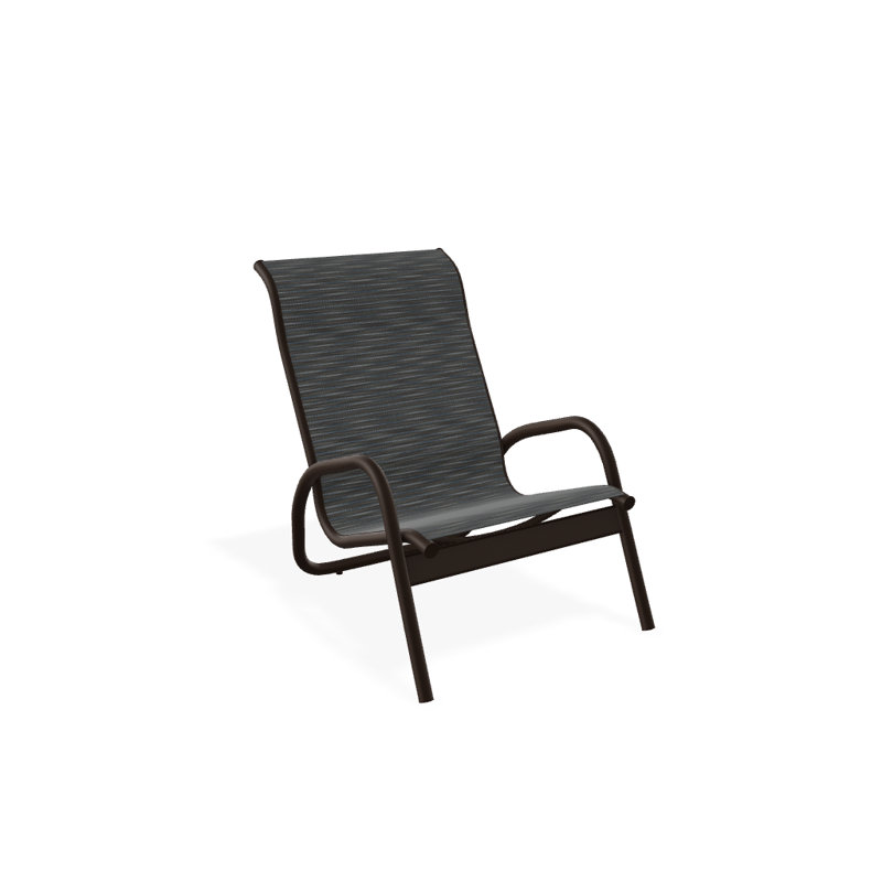 Gardenella Patio Chair, Smoke, Kona