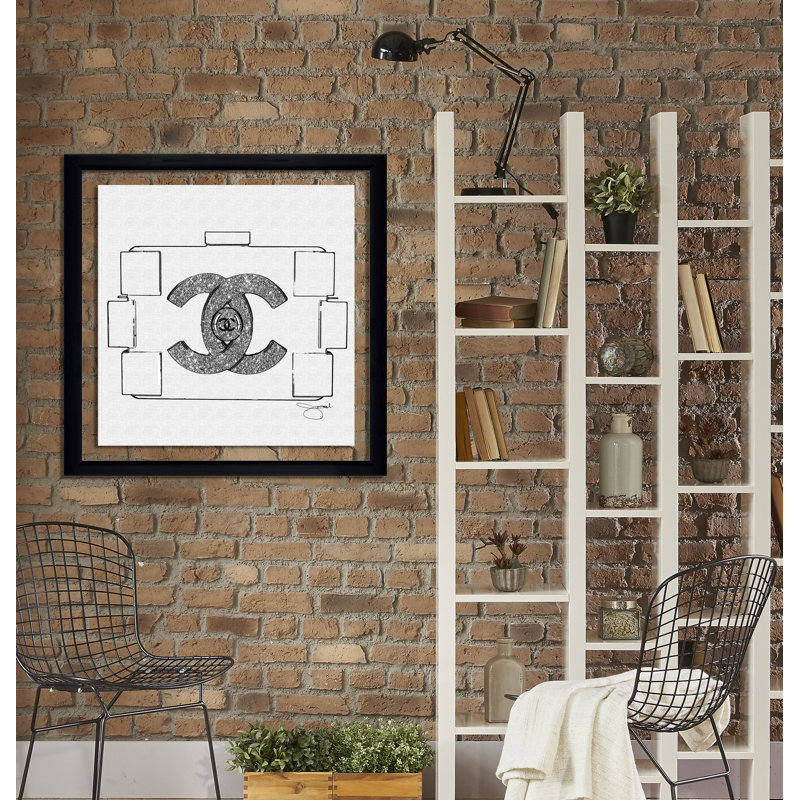 « éclated goals », reproduction d’impression sur toile encadrée, H 27,5 po x l 27,5 po x P 0,75 po, Cadre en plexiglas noir