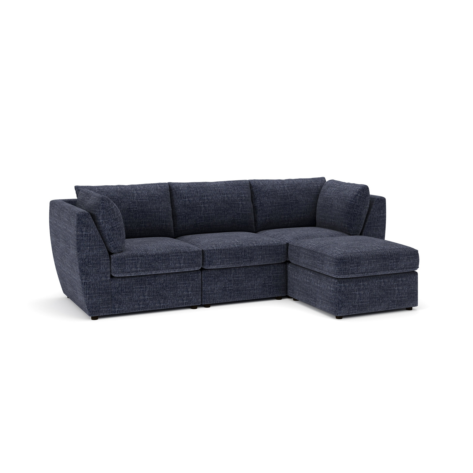 Caldwell 105" Modular Sofa, Nomad Indigo
