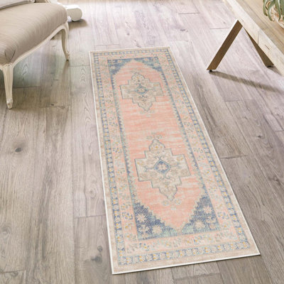 Tapis oriental bleu Shauntrelle
